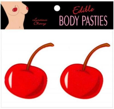 Edible Body Pasties Luscious Cherry