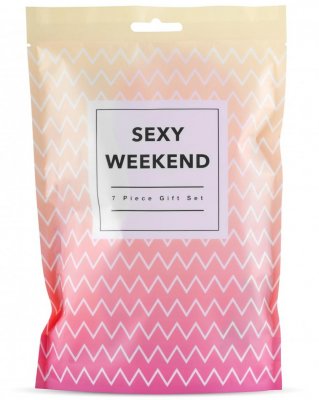 Loveboxxx Sexy Weekend 7 Piece Gift Set romantiskt sexigt erotiskt kit för par Alla Hjärtans Dag gåva present
