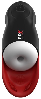 Pipedream PDX Elite Fap-o-Matic Pro uppladdningsbar vibrerande avsugning runk maskin apparat stimulera bollarna testiklarna pung