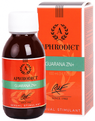 Aphrodict Guarana ZN+ Sexual Stimulant 100ml lusthöjande dryck viagra för kvinnor tjejer bli kåt upphetsad