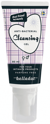 Belladot Cleansing Gel 80ml rengöring för göra rent intim produkter sex leksaker