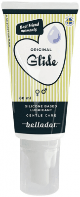 Belladot Original Glide Silicone Based Lubricant 80ml tunt bra långvarigt silikonbaserat glidmedel