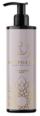 Bodygliss Pure Silicone Massage Oil silikon baserad massage olja glid anis doft smak