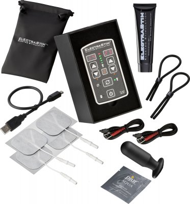 ElectraStim Electro-Sex Stimulator Multi-Pack Flick Duo stort elektro elektricitet play lekar kit för nybörjare erfarna