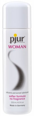 Pjur Woman Silicone Personal Lubricant silikonbaserat skönt hållbart glidmedel torkar inte ut samlag anal vaginal sex