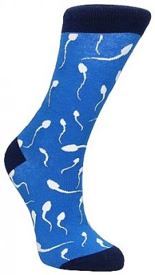 Sexy Socks Sea-Men roliga lustiga snygga sockar strumpor bekväma spermier