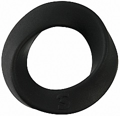 Shots Endless Cockring stretchig mjuk svart skön bekväm penis kuk ring