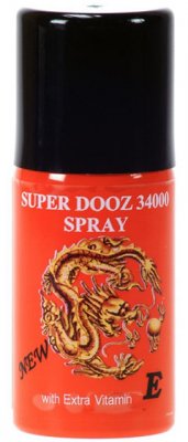 Super Dooz 34000 Spray 45ml fördröjning bedövande för penis kuken ollonet hålla längre under sex samlag inte komma för snabbt