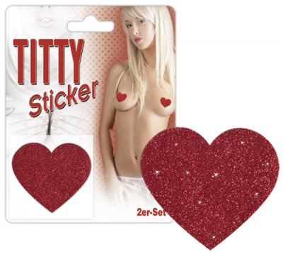 Nipple Stickers - Heart